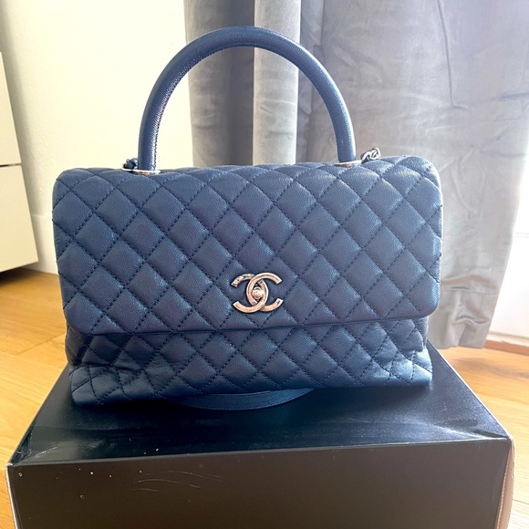 CHANEL Handbags - ‼️SOLD‼️Chanel Coco top handle caviar